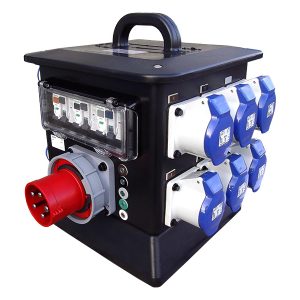 63a 3Ø – 6x 32a & 9x 16a Distribution Box